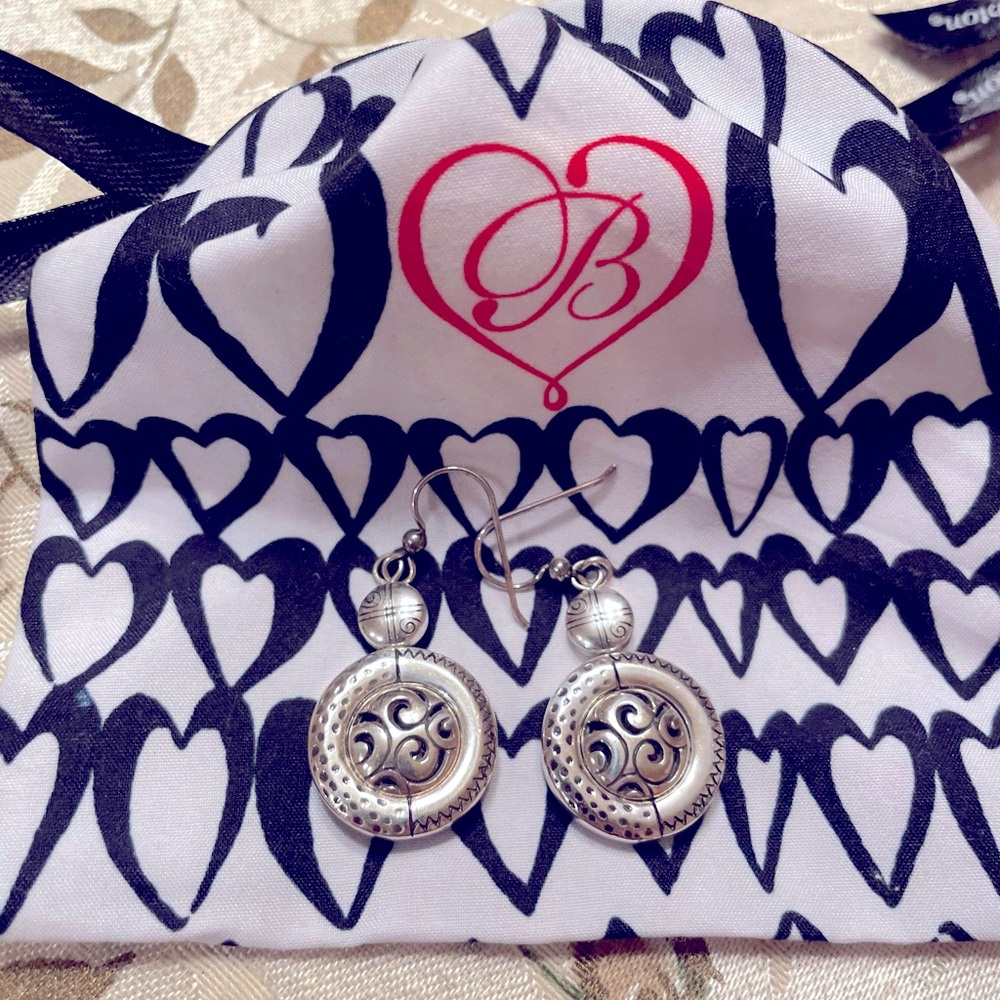 Brighton Silver tone earrings